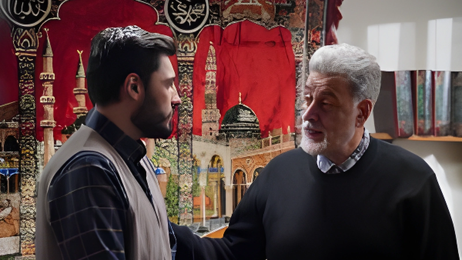 Kızılcık Şerbeti'nde İlhami ve Babası Veda Ediyor