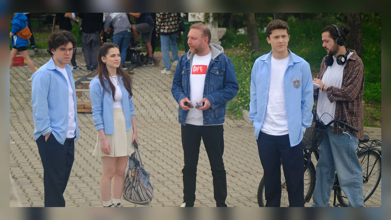 Daha 17 dizisi Bodrum doğasında genç oyuncu kadrosu