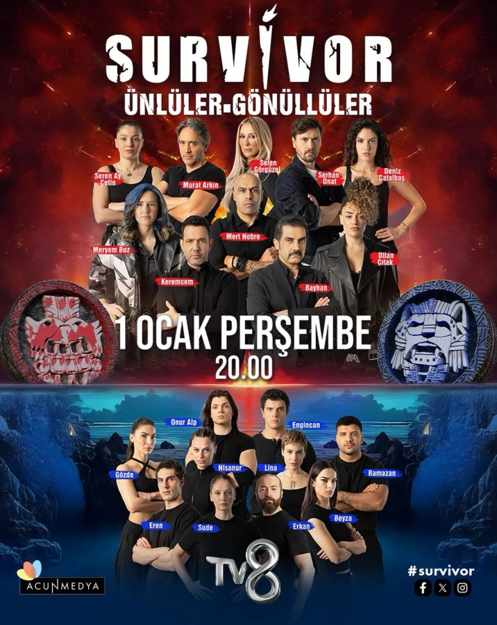 Survivor Türkiye 2026 Afişi