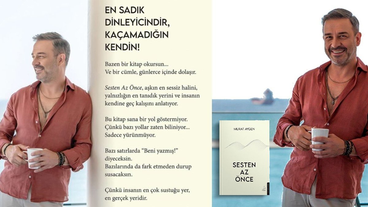 Murat Aygen'den kitap müjdesi!